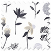 Floral Whimsy, Night Time - Made to Measure Curtains